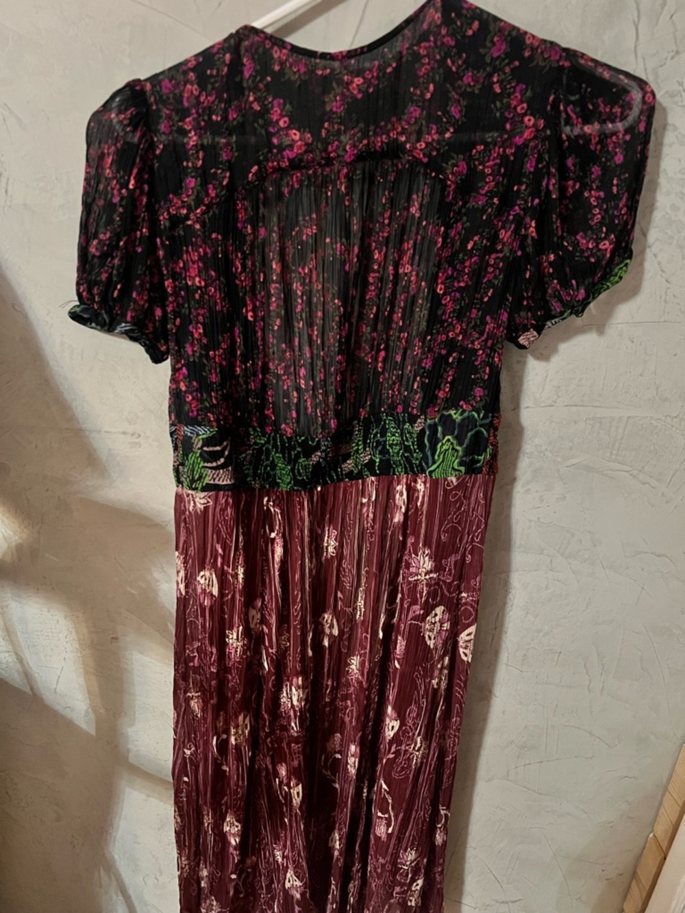 Free People floral boho coverup dress